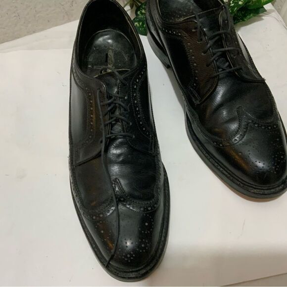 EXECUTIVE IMPERIAL By Mason Vintage Wingtip Shoes size 9D - Picture 14 of 15